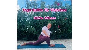 Yoga Onlinekurs -Hüfte & Rücken-